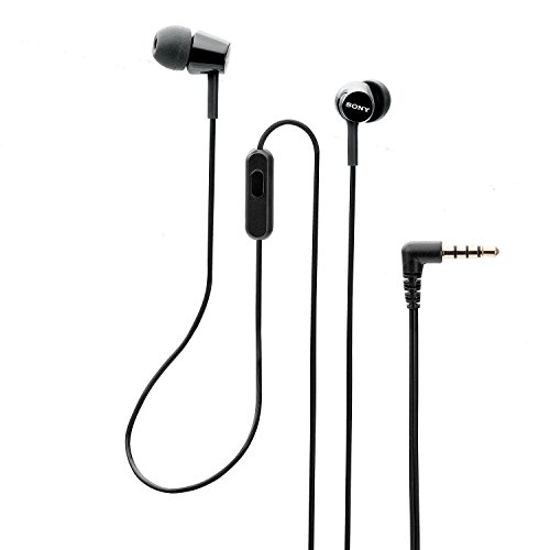 Sony MDR-EX155AP In-Ear Headphones - Black