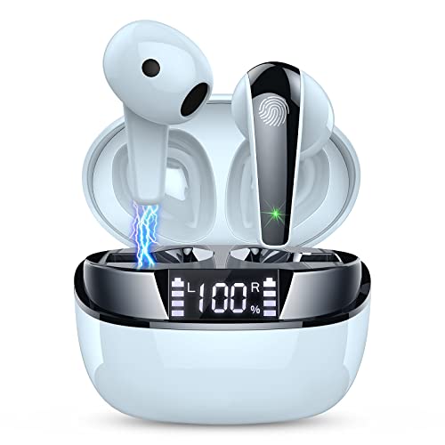 ROMOKE Bluetooth 5.2 In-Ear Noise Cancelling Headphones