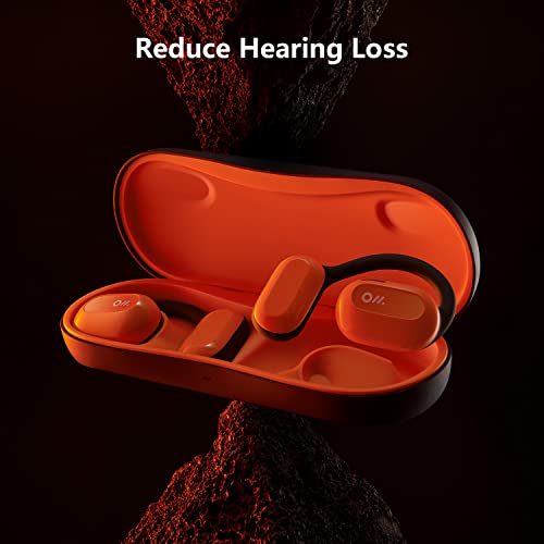 Oladance Open Ear Bluetooth Sports Headphones - Mars Orange