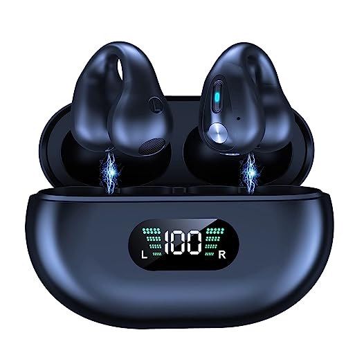 Wireless Bone Conduction Headphones with Noise Canceling