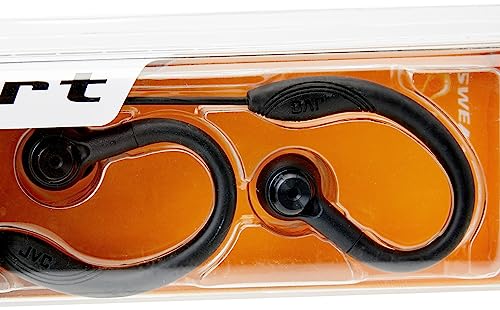 JVC HA-EC10B Black Sports In-Ear Headphones