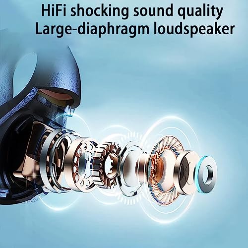 Wireless Bone Conduction Headphones with Noise Canceling