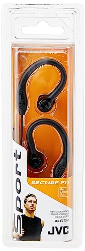 JVC HA-EC10B Black Sports In-Ear Headphones