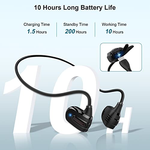 Giveet Open-Ear Bluetooth Sport Headphones with Mic