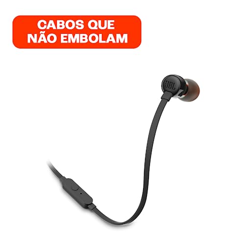 JBL T110 Black In-Ear Headphones