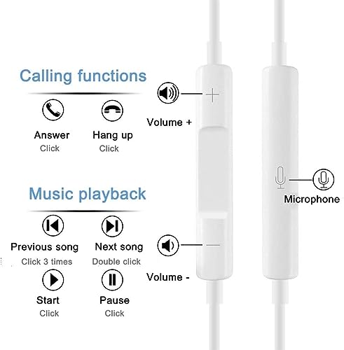 Apple Lightning Earbuds for iPhone 14/13/12