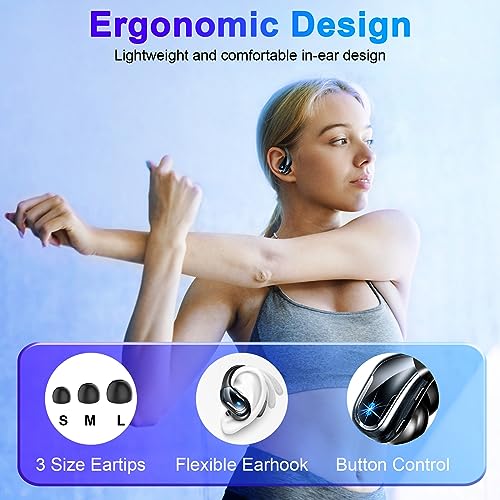 2024 Wireless Bluetooth Earbuds with Noise Cancelling