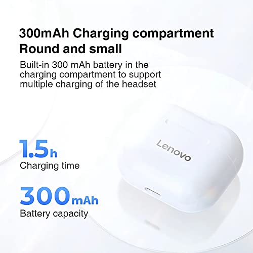 Lenovo TWS Bluetooth Headphones with Touch Control