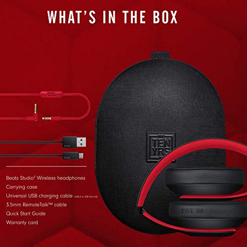 Beats Studio3 Wireless Over-Ear Bluetooth Headphones