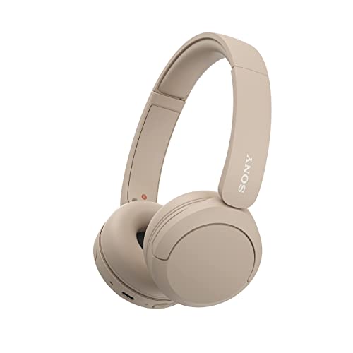 Sony WH-CH520 Wireless Bluetooth Headphones - Beige