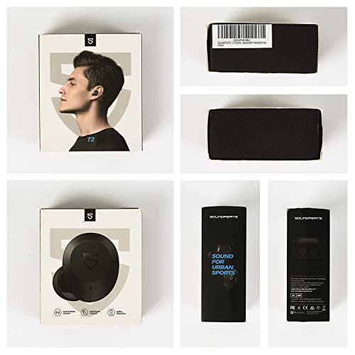 SoundPEATS T2 Noise Cancelling Bluetooth In-Ear Headphones