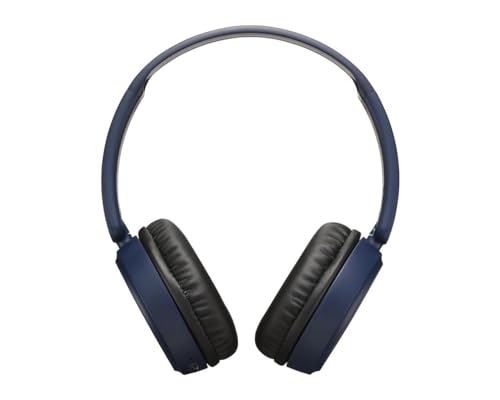 JVC Deep Bass Bluetooth On-Ear Headphones - Blue