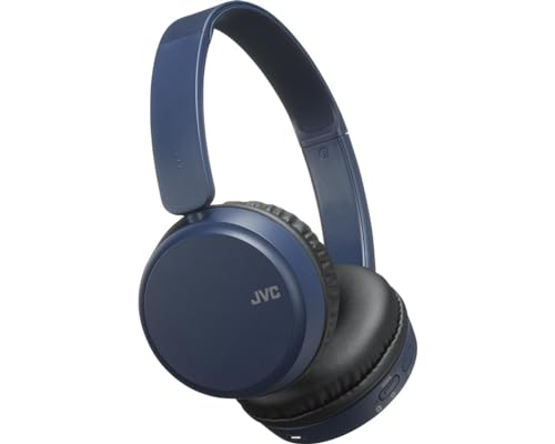JVC Deep Bass Bluetooth On-Ear Headphones - Blue