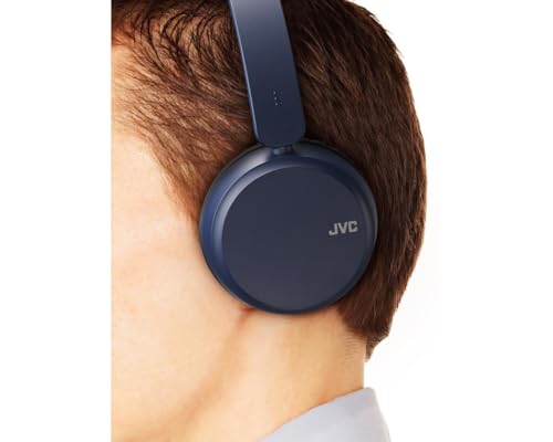 JVC Deep Bass Bluetooth On-Ear Headphones - Blue