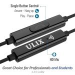 UliX Rider In-Ear Headphones with Microphone