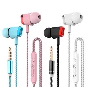 CBGGQ Stereo Bass In-Ear Headphones with Mic