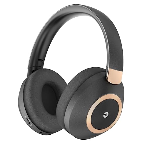 Wireless Active Noise Cancelling Headphones with Microphone