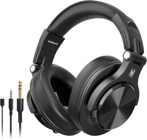 OneOdio A70 Bluetooth Over-Ear Headphones, 72H Playtime