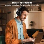 OneOdio A70 Bluetooth Over-Ear Headphones, 72H Playtime