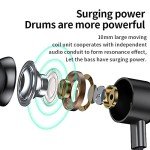 Usoun Bluetooth 5.0 Waterproof Sports Neckband Headphones