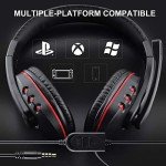 Dhaose Wired Gaming Headset for PS4 & Xbox