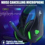 Stynice Gaming Headphones with Microphone for Consoles