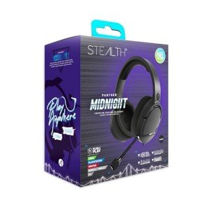 Stealth Panther Gaming Headphones with Flexible Mic