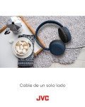 JVC Lightweight On-Ear Headphones with Remote Mic