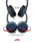 JVC Lightweight On-Ear Headphones with Remote Mic