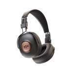 Marley Positive Vibration Wireless Over-Ear Headphones, Bluetooth, Black