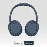 Sony WH-CH720NL Wireless Noise-Canceling Headphones - Navy