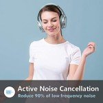 Srhythm NC25 Bluetooth Noise Cancelling Over Ear Headphones