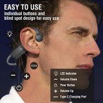 HCMOBI Wireless Bone Conduction Sports Headphones - Green