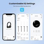 Edifier WH500 Wireless On-Ear Headphones - Black