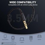 GAMURRY Wired Earphones with Clear Call & Bass