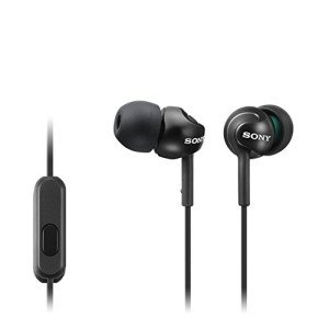 Sony MDR-EX110AP In-Ear Headphones with Microphone