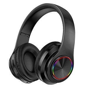Wireless Over-Ear Bluetooth Headphones with Microphone