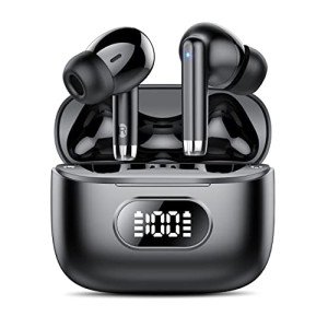 Wireless Bluetooth 5.3 Headphones with Deep Bass