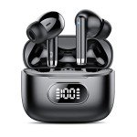 Wireless Bluetooth 5.3 Headphones with Deep Bass