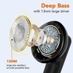 Wireless Bluetooth 5.3 Headphones with Deep Bass