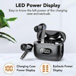 Wireless Bluetooth 5.3 Headphones with Deep Bass