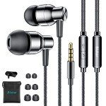 BluKar Wired In-Ear Headphones with High Sensitivity Microphone