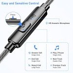 BluKar Wired In-Ear Headphones with High Sensitivity Microphone