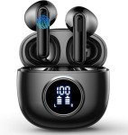 Bluetooth 5.4 Wireless Earbuds with Deep Bass