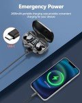 128H Bluetooth 5.3 Wireless Earbuds with Noise Cancelling