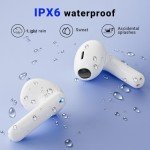 Bluetooth 5.3 Wireless Earbuds with Noise Cancelling