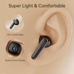 Bluetooth 5.4 Wireless Earbuds with Deep Bass