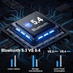 Bluetooth 5.4 Wireless Earbuds with Noise Cancelling