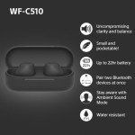 Sony WF-C510 Wireless Earbuds - Lightweight, Bluetooth, Long Battery