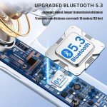 Wireless Bluetooth 5.3 Earbuds with Noise Cancelling